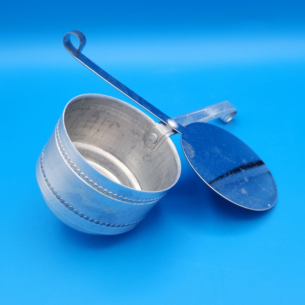 Vintage Aluminum Food Warming Cup - Under dish warmer - No stand